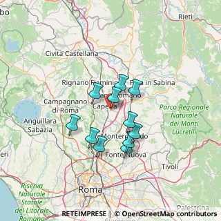 Mappa 00060 Capena RM, Italia (10.97182)