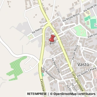 Mappa Corso Mazzini, 411A, 66054 Vasto, Chieti (Abruzzo)