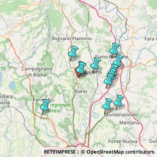 Mappa Largo delle Fornaci, 00060 Castelnuovo di Porto RM, Italia (6.78167)
