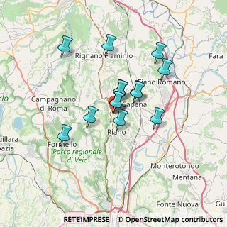 Mappa Largo delle Fornaci, 00060 Castelnuovo di Porto RM, Italia (5.45214)