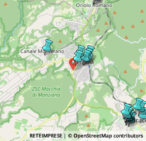 Mappa SP493, 00066 Manziana RM, Italia (2.96684)