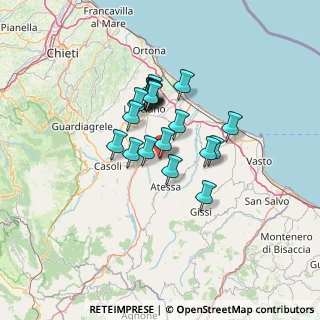 Mappa Via Flaiano, 66041 Atessa CH, Italia (10.173)