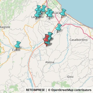 Mappa Via Flaiano, 66041 Atessa CH, Italia (7.74714)