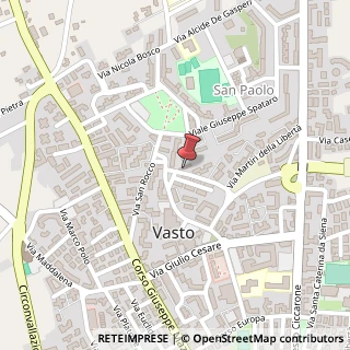Mappa V. Mart. Violenza, 5, 66054 Vasto, Chieti (Abruzzo)