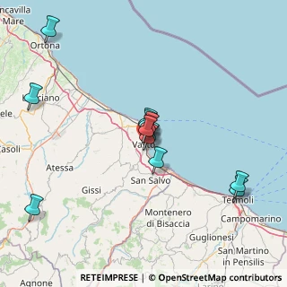 Mappa Via Civiltà del Lavoro, 66054 Vasto CH, Italia (14.235)