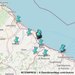 Mappa Via Civiltà del Lavoro, 66054 Vasto CH, Italia (11.30647)