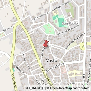 Mappa Via S. Rocco, 66054 Vasto, Chieti (Abruzzo)