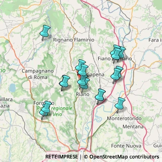 Mappa Via Marcantonio Colonna, 00060 Castelnuovo di Porto RM, Italia (6.89235)