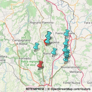 Mappa Via Marcantonio Colonna, 00060 Castelnuovo di Porto RM, Italia (6.58769)
