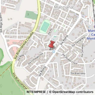 Mappa Via Civitavecchia, 24, 00066 Manziana, Roma (Lazio)