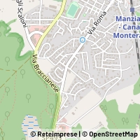 Map Manziana