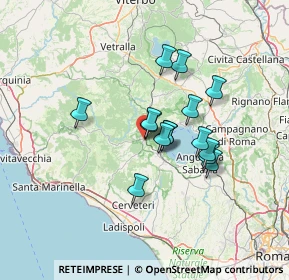 Mappa Via Adige, 00066 Manziana RM, Italia (10.77067)