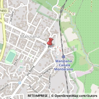 Mappa Piazza Tommaso Tittoni, 12, 00066 Manziana, Roma (Lazio)