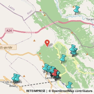 Mappa Via del Fontanile, 67067 Sante Marie AQ, Italia (3.23043)