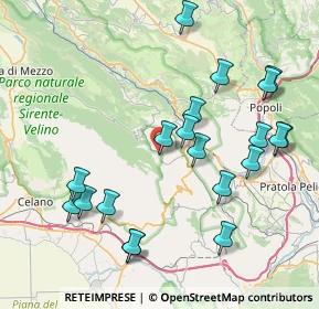 Mappa 67020 Gagliano Aterno AQ, Italia (9.149)