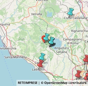 Mappa Via dei Platani, 00066 Manziana RM, Italia (24.43867)