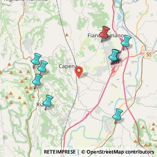 Mappa Via Monte Cecchitto, 00060 Capena RM, Italia (5.05909)