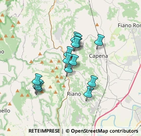 Mappa Via Renzo Gloria, 00060 Castelnuovo di Porto RM, Italia (2.72286)