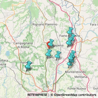 Mappa Via Renzo Gloria, 00060 Castelnuovo di Porto RM, Italia (7.78846)