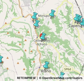 Mappa Via Renzo Gloria, 00060 Castelnuovo di Porto RM, Italia (3.13545)