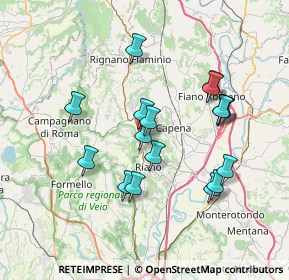 Mappa Via Renzo Gloria, 00060 Castelnuovo di Porto RM, Italia (7.05118)