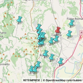 Mappa Via Renzo Gloria, 00060 Castelnuovo di Porto RM, Italia (3.686)