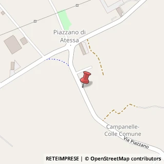 Mappa Contrada Piazzano, 4/1, 66041 Atessa, Chieti (Abruzzo)
