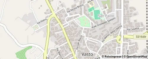 Mappa Vasto