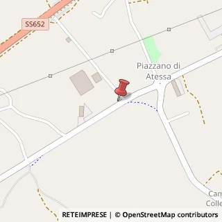 Mappa Piazzano Ss 154 Km6, Località, 66041 Atessa, Chieti (Abruzzo)