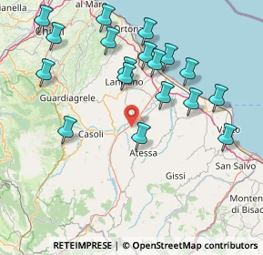 Mappa Località Piazzano ss 154 Km 6, 66041 Atessa CH, Italia (17.71778)