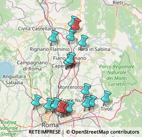 Mappa Via Scorano, 00065 Fiano Romano RM, Italia (17.0255)