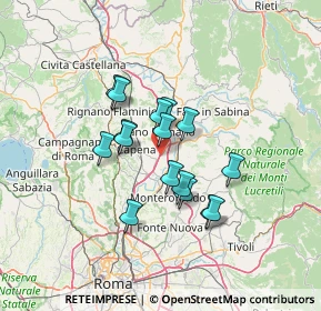 Mappa Via Scorano, 00065 Fiano Romano RM, Italia (10.75813)