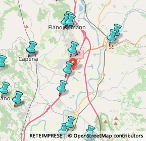 Mappa Via Scorano, 00065 Fiano Romano RM, Italia (6.0885)