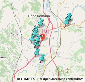 Mappa Via Scorano, 00065 Fiano Romano RM, Italia (3.235)