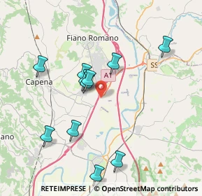 Mappa Via Scorano, 00065 Fiano Romano RM, Italia (3.96091)