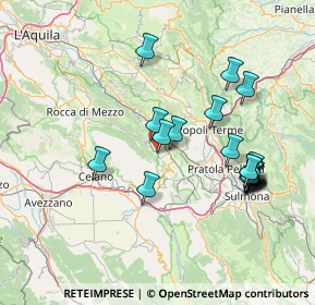 Mappa Via Fara, 67020 Gagliano Aterno AQ, Italia (15.81)