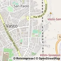 Mapa Vasto