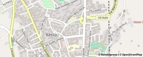 Mappa Vasto