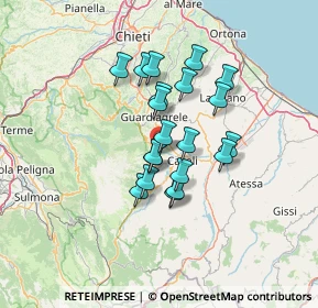 Mappa Corso Umberto I, 66010 Palombaro CH, Italia (10.645)