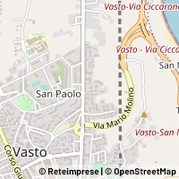 Map Vasto
