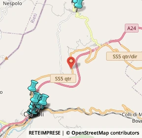 Mappa Via Binotto, 67061 Carsoli AQ, Italia (3.3565)