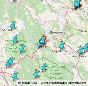 Mappa Via Binotto, 67061 Carsoli AQ, Italia (25.5875)