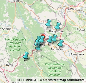 Mappa Via Binotto, 67061 Carsoli AQ, Italia (9.77)