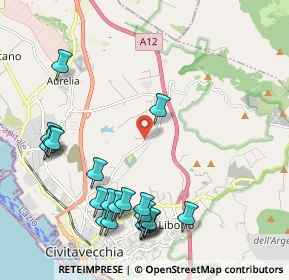 Mappa Via Claudia Braccianese, 00053 Civitavecchia RM, Italia (2.599)