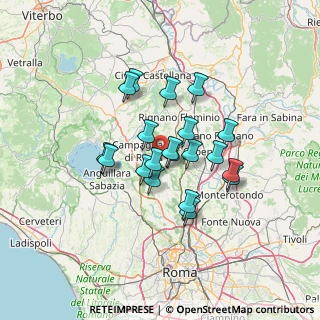 Mappa SP 34a, 00060 Sacrofano RM, Italia (10.9045)