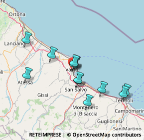 Mappa Via Gian Battista Vico, 66054 Vasto CH, Italia (13.83)