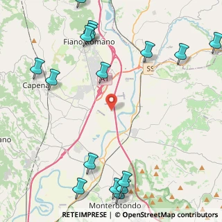 Mappa Via dei Girasoli, 00060 Capena RM, Italia (6.48375)