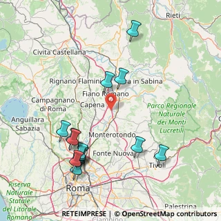 Mappa Via dei Girasoli, 00060 Capena RM, Italia (19.34571)