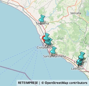 Mappa Via Alfio Flores, 00053 Civitavecchia RM, Italia (22.40583)