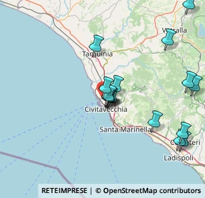 Mappa Via Alfio Flores, 00053 Civitavecchia RM, Italia (16.09188)
